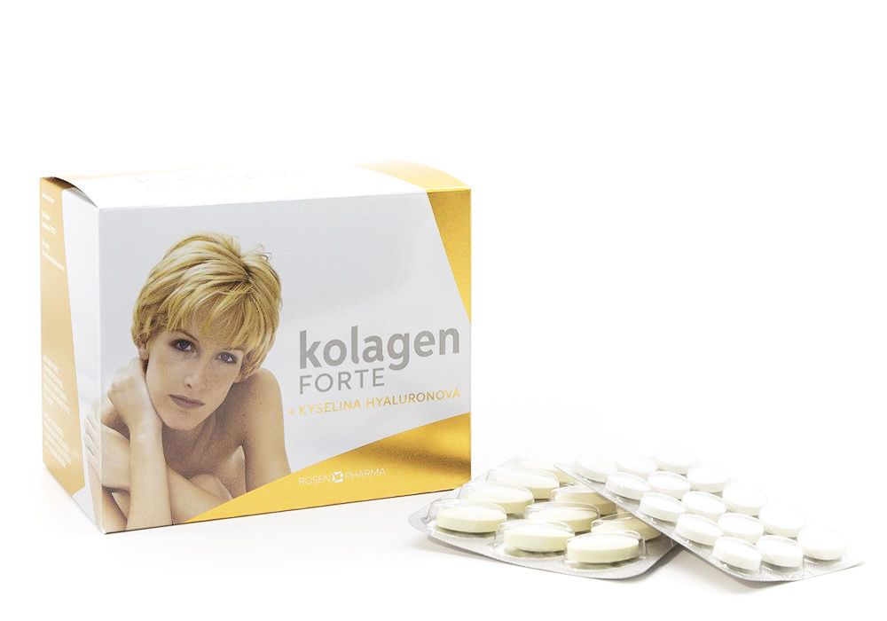 Kolagen FORTE + kyselina hyaluronová tablety