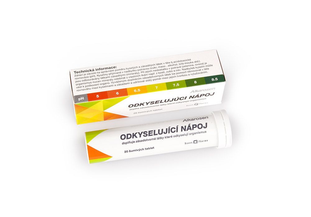 Odkyselující nápoj - Alkarosen