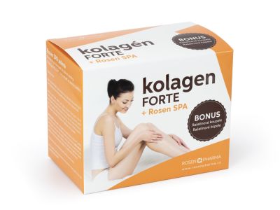 Kolagen FORTE + 2x RosenSpa zelená koupel