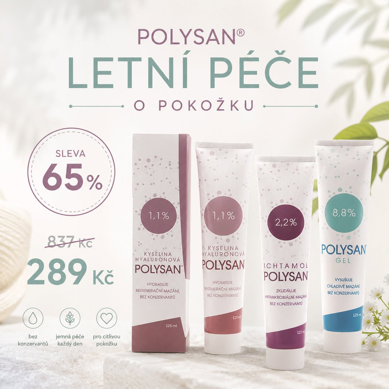 Polysan® letní péče o pokožku