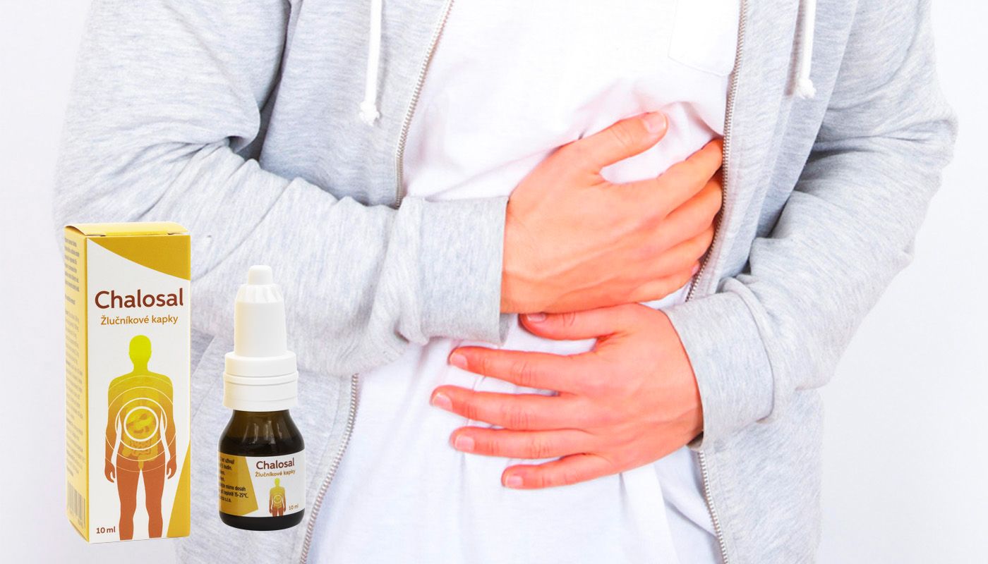 Kapky na žlučn&iacute;k - Chalosal pro dobr&eacute; tr&aacute;ven&iacute;
