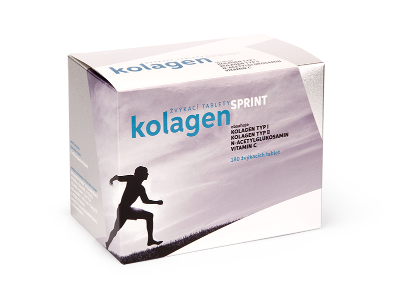 Kolagen SPRINT, žvýkací tablety