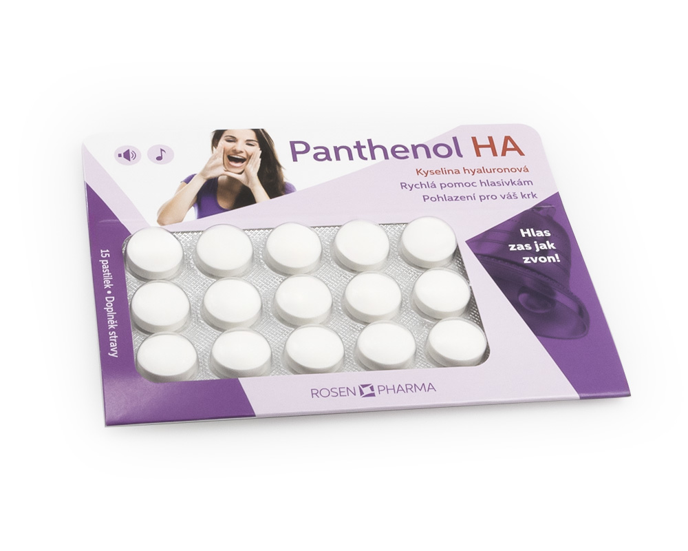 Panthenol HA pastilky