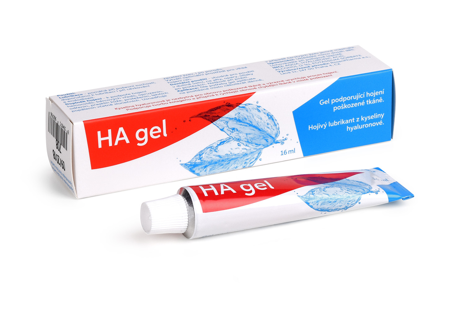 HA gel (kyselina hyaluronová gel)