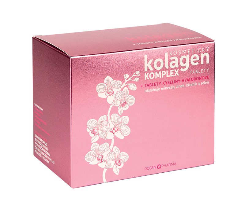 Kosmetický Kolagen KOMPLEX + kyselina hyaluronová tablety