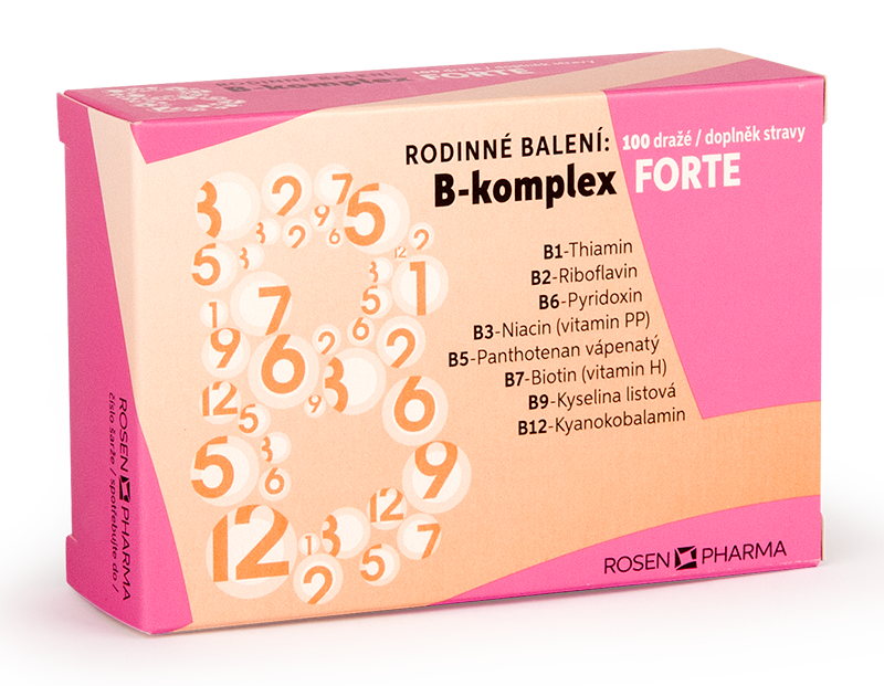 B-komplex FORTE rodinn&eacute; balen&iacute;