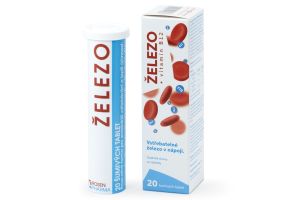 Železo - šumivé tablety