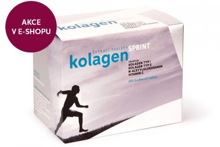 Kolagen SPRINT, žvýkací tablety