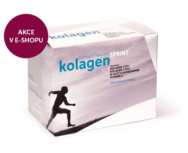 Kolagen SPRINT, žvýkací tablety