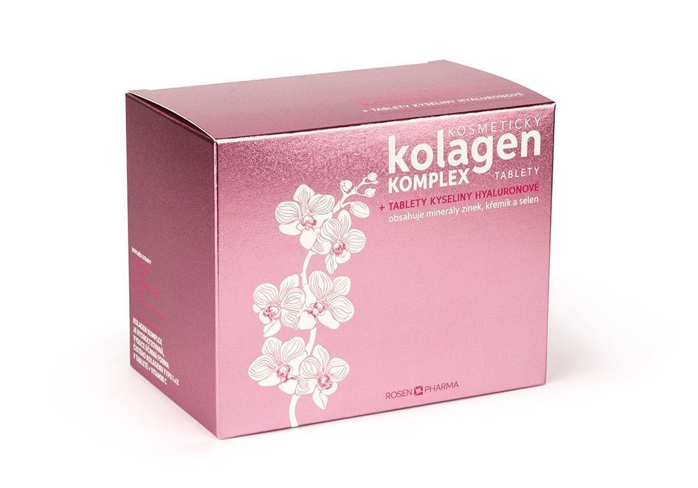 Kosmetický Kolagen KOMPLEX + kyselina hyaluronová tablety