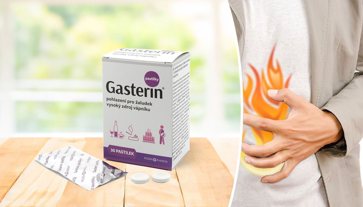 Gasterin® pastilky