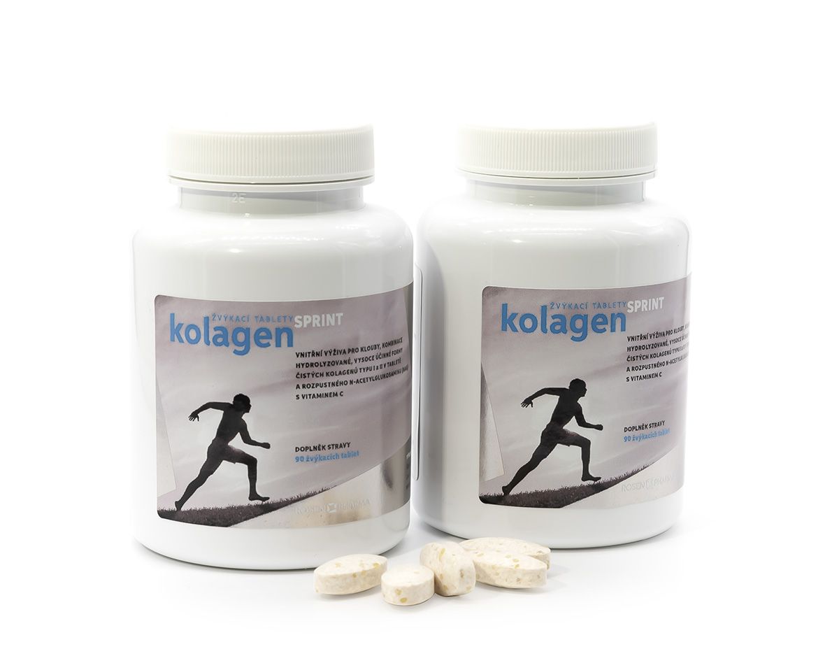 Kolagen SPRINT, žvýkací tablety