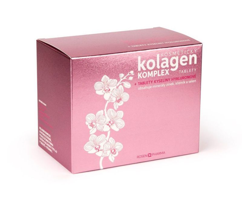 Cosmetic collagen COMPLEX + hyaluronic acid tablets